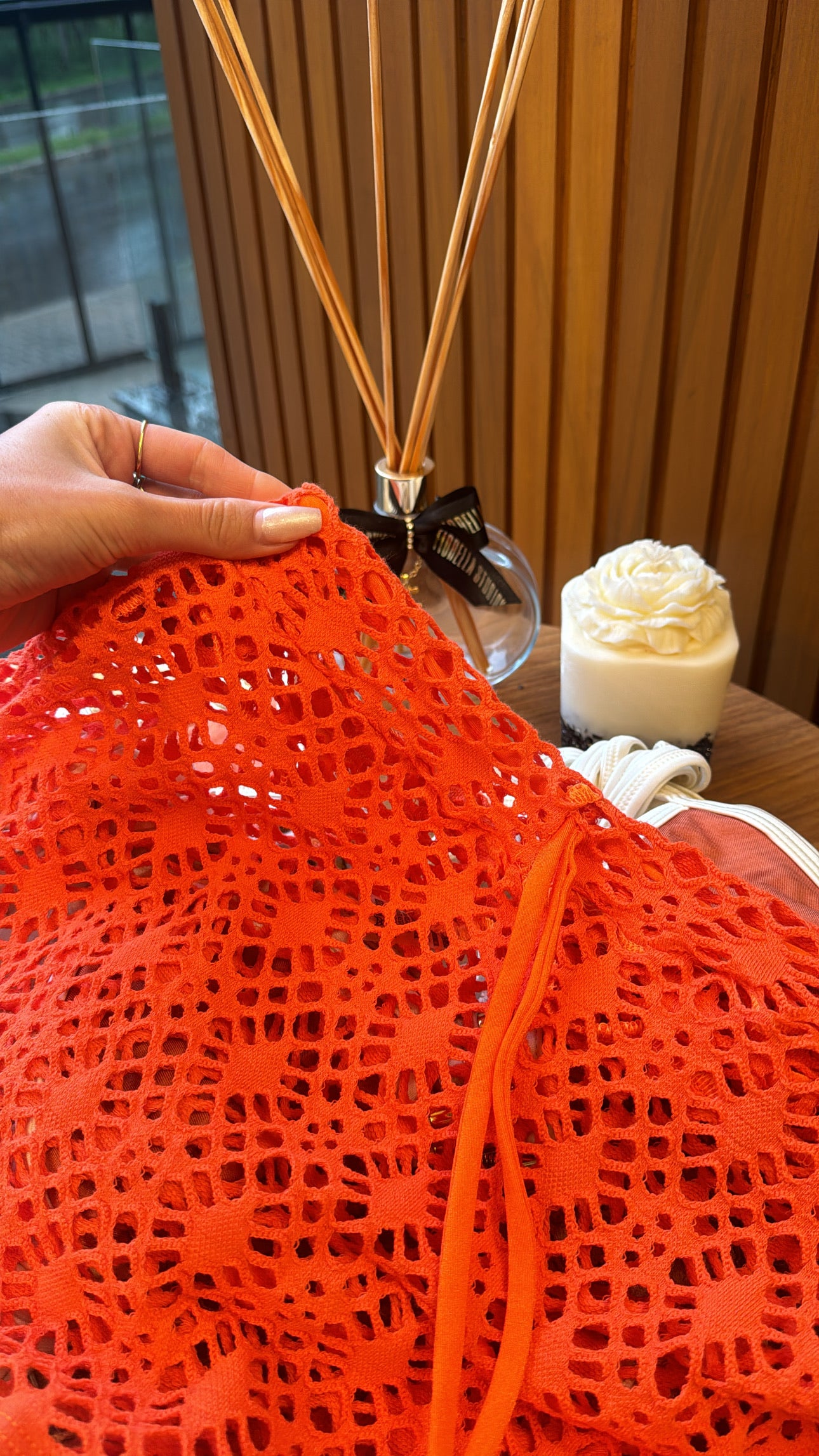 Saia Fiorella Coconut Laranja