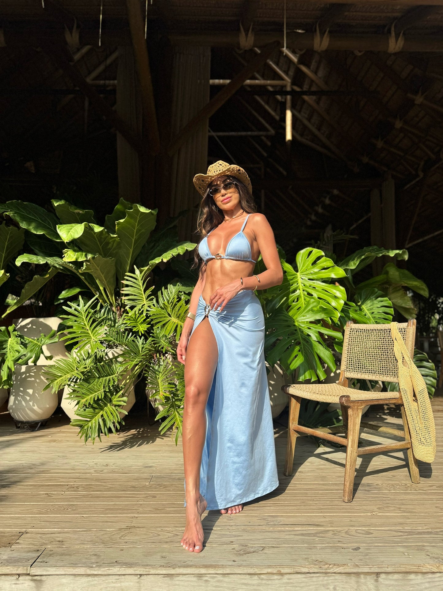Saia Makani Glow Azul Candy