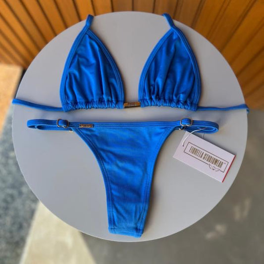 Biquini Anitta Glow Azul Sky