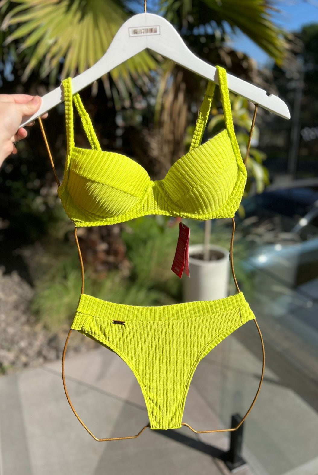 Biquini Fiorella Brigitte Santorini Amarelo