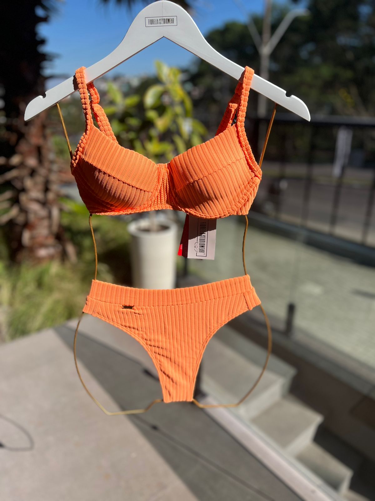Biquini Fiorella Brigitte Santorini Orange