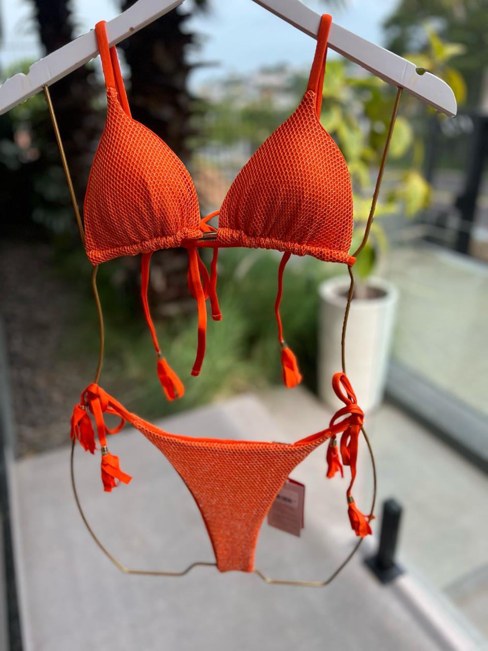 Biquini Elloah Sereia Laranja