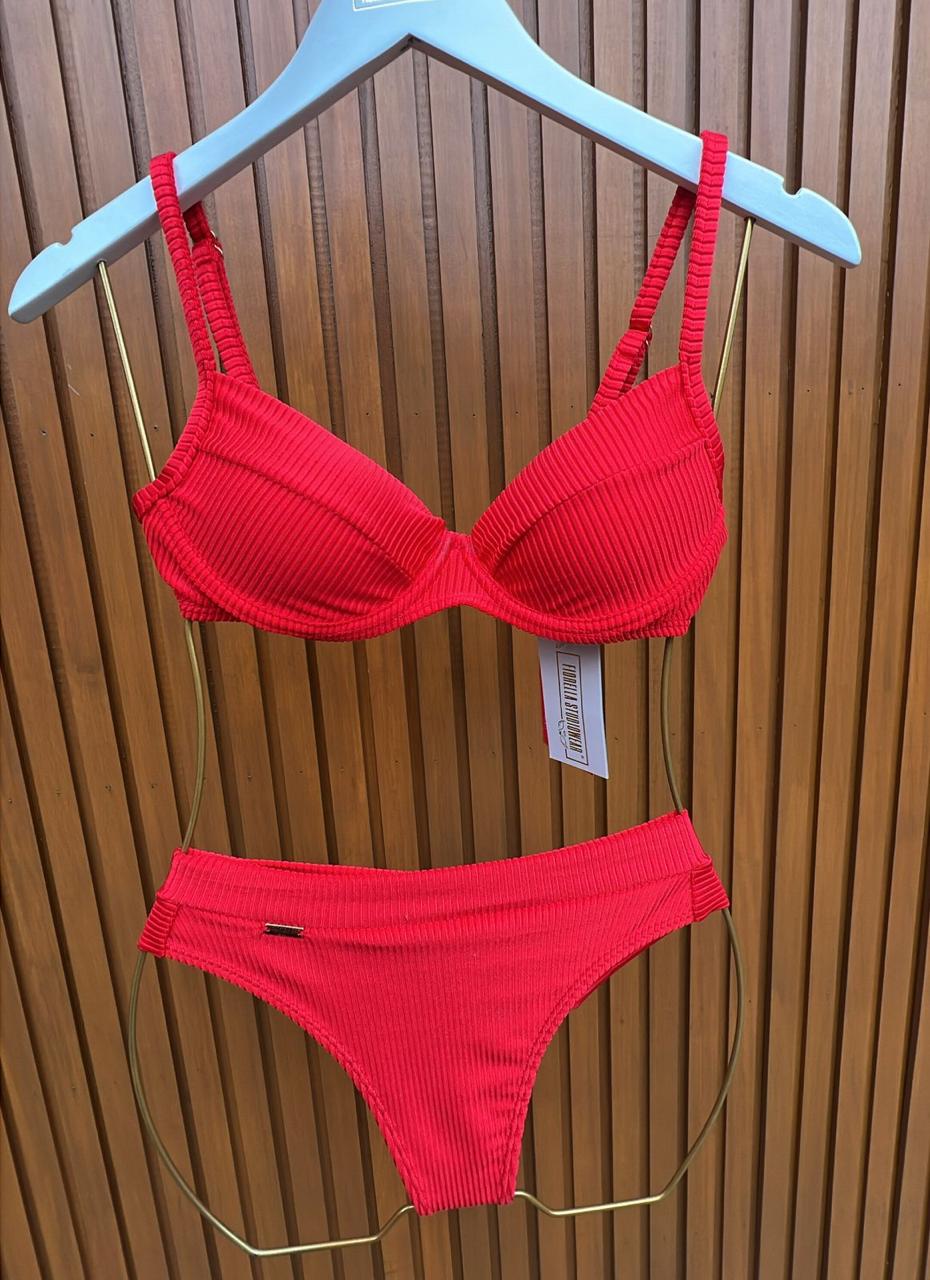 Biquini Brigitte Eden Vermelho