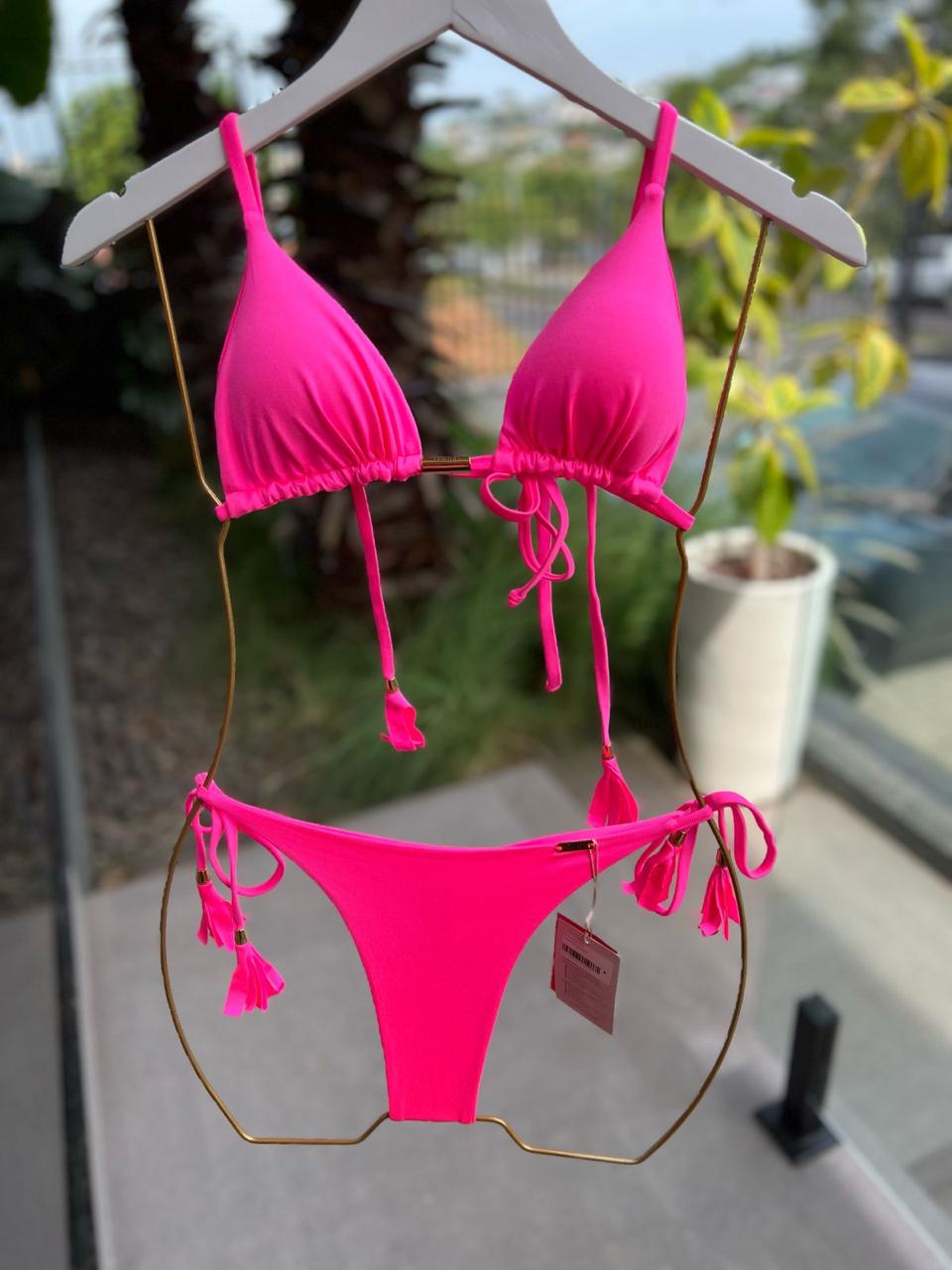 Biquini Elloah Glow Rosa Neon