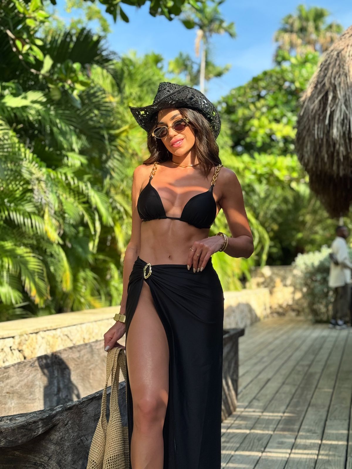 Saia Makani Glow Preta