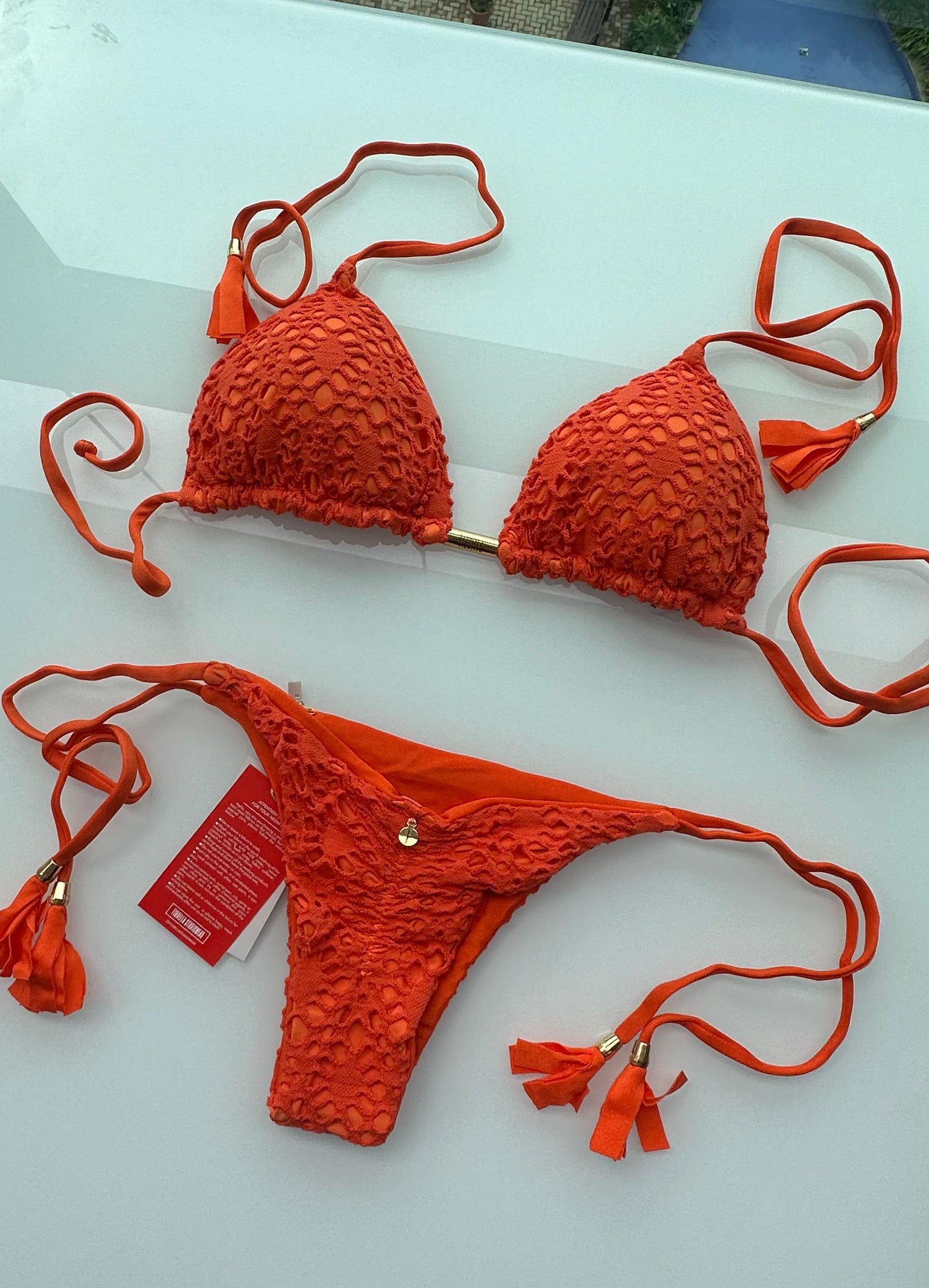 Biquini Elloah Coconut Laranja