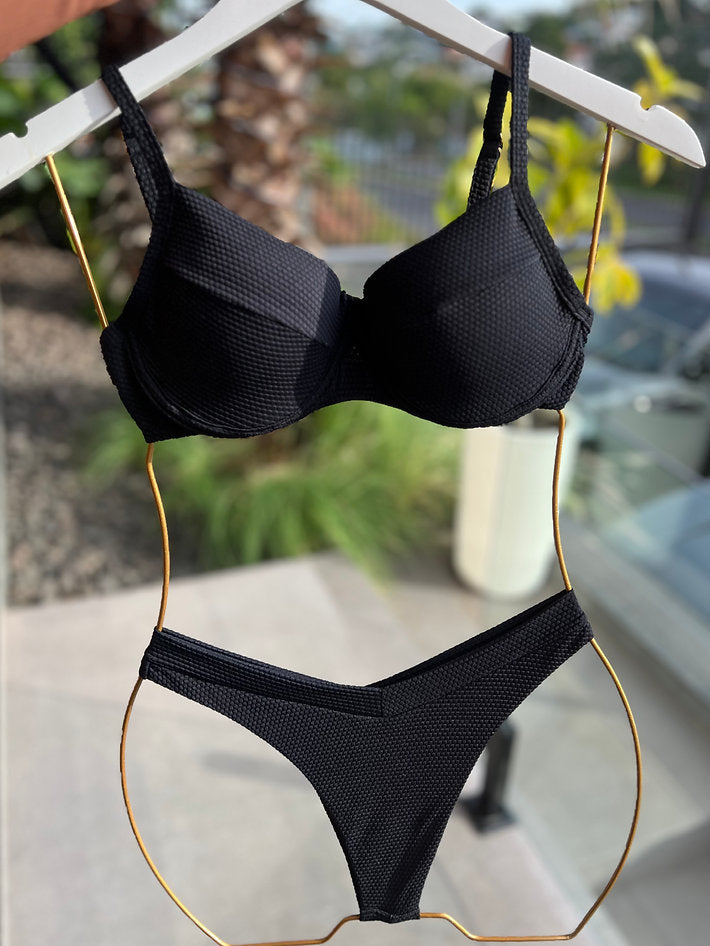 Biquini Marry Colmeia Preto