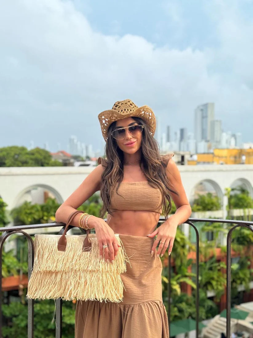 Conjunto Éteka Caramelo