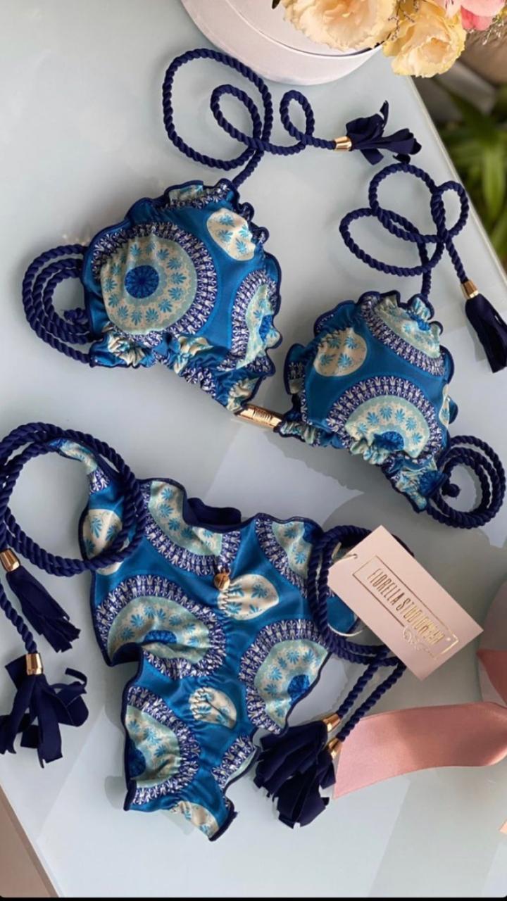 Biquini Fiorella Ripple Bella Mandala/Esmeralda