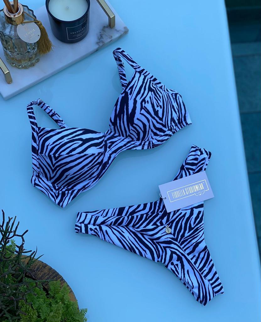 Biquini Fiorella Marry Zebra/Preto