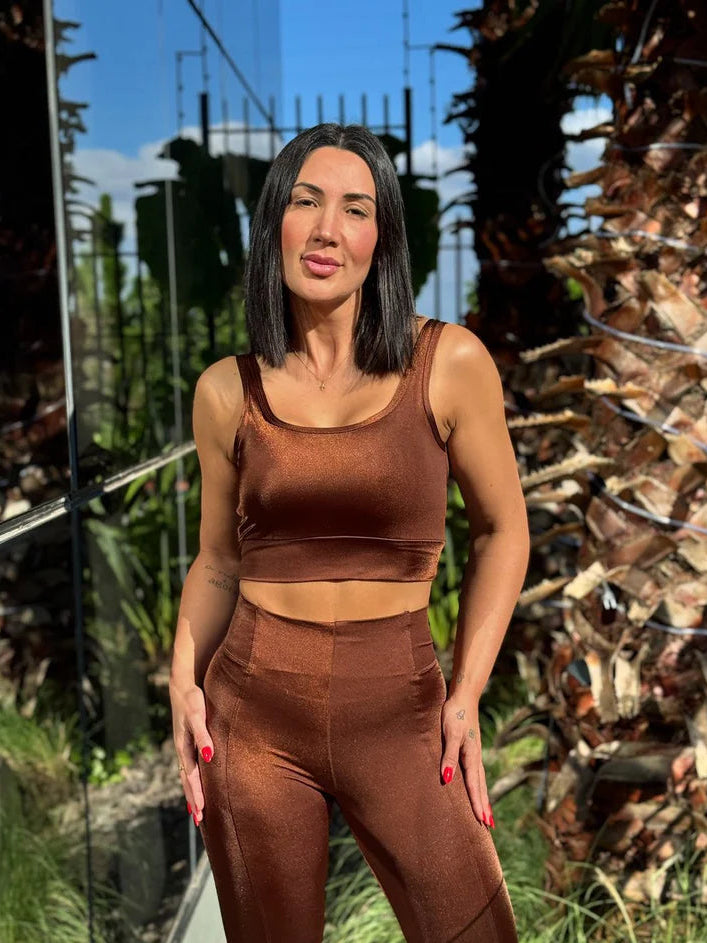 Top Fiorella Cirre Chocolate