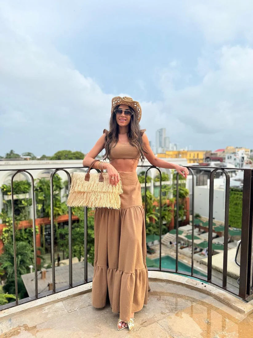 Conjunto Éteka Caramelo