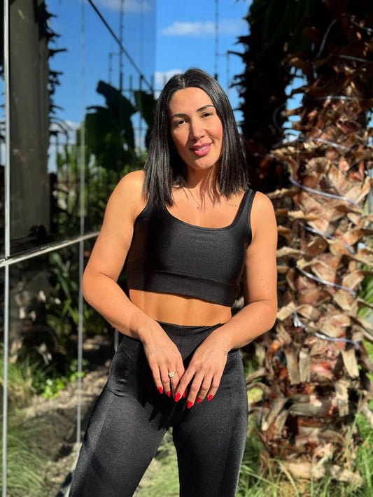 Top Fiorella Cirre Preto