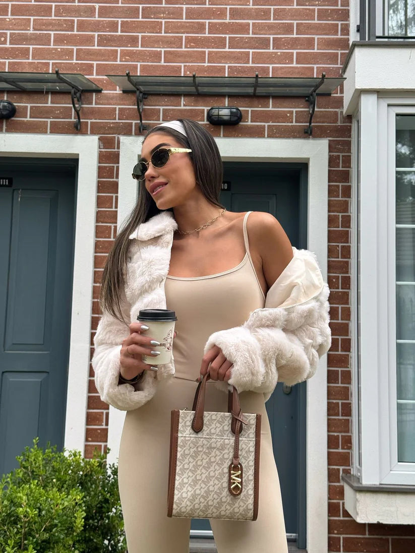 Macacão Serena Poliamida Off White