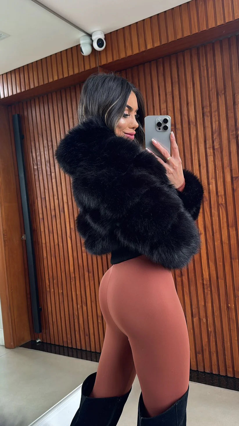 Macacão Renata Poliamida Caramelo