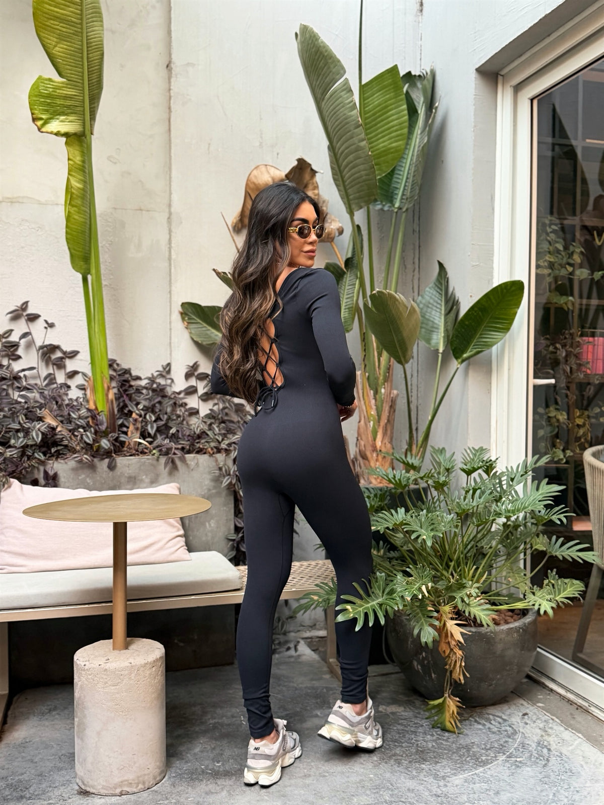Macacão Angelina Seamless Preto