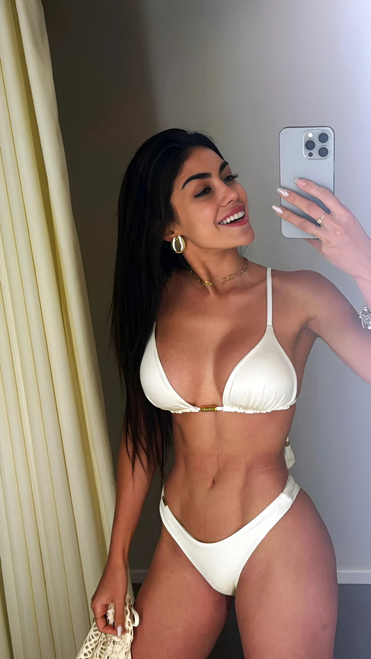 Biquini Mariah Glow Off White