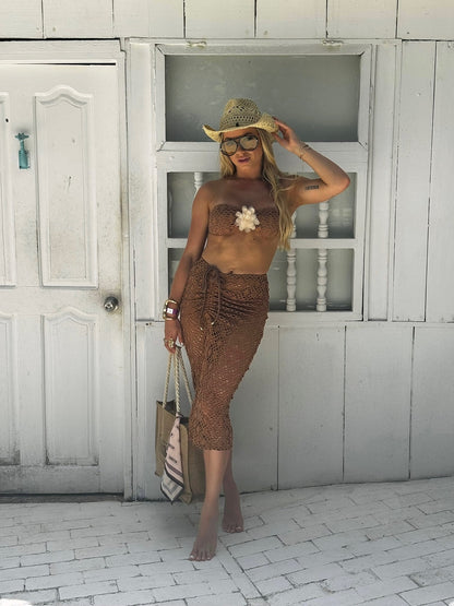 Saia Midi Coconut Chocolate