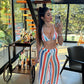 Biquini Fiorella Anitta Croche Branco/Laranja/Azul/Verde