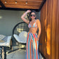 Biquini Fiorella Anitta Croche Branco/Laranja/Azul/Verde