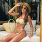 Biquini Éteka Tricot Cartagena Off White