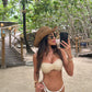 Biquini Éteka Tricot Cartagena Off White