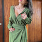 Camisa Fiorella Santorini Verde Musgo