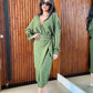 Camisa Fiorella Santorini Verde Musgo