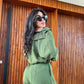 Camisa Fiorella Santorini Verde Musgo