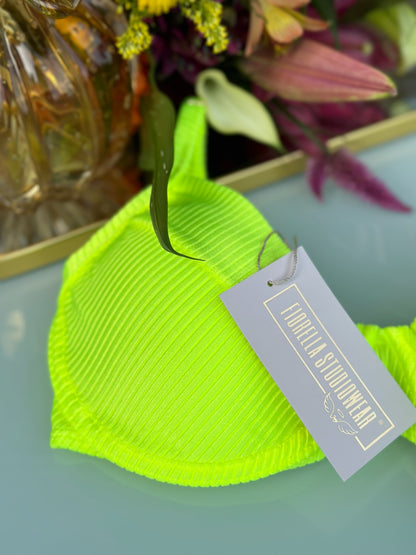 Biquini Fiorella Marry Eden Amarelo Neon