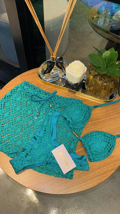 Saia Fiorella Coconut Esmeralda