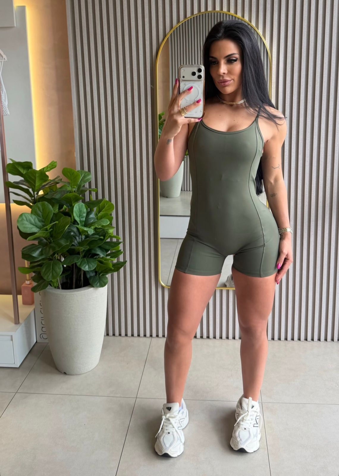 macaquinho fitnes feminino verde musgo