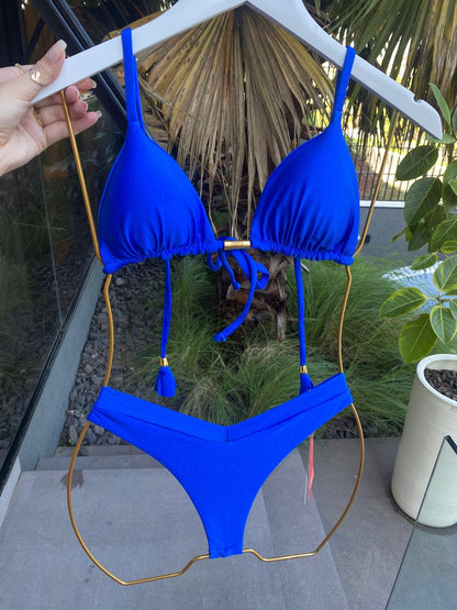 Biquini Fiorella Genova Glow Azul Bic