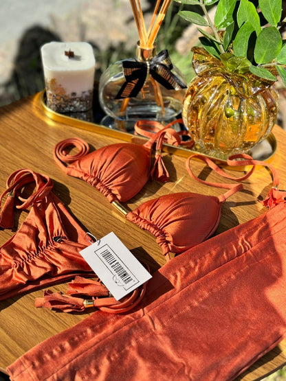 Biquini Fiorella Elloah Glow Cobre