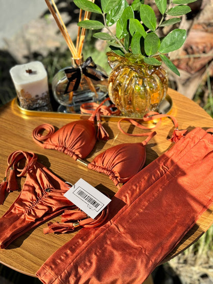 Biquini Fiorella Elloah Glow Cobre