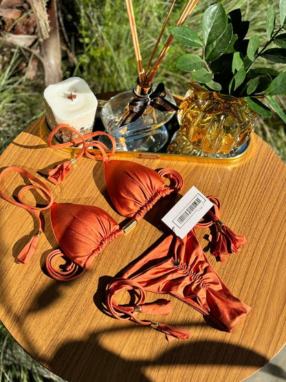 Biquini Fiorella Elloah Glow Cobre