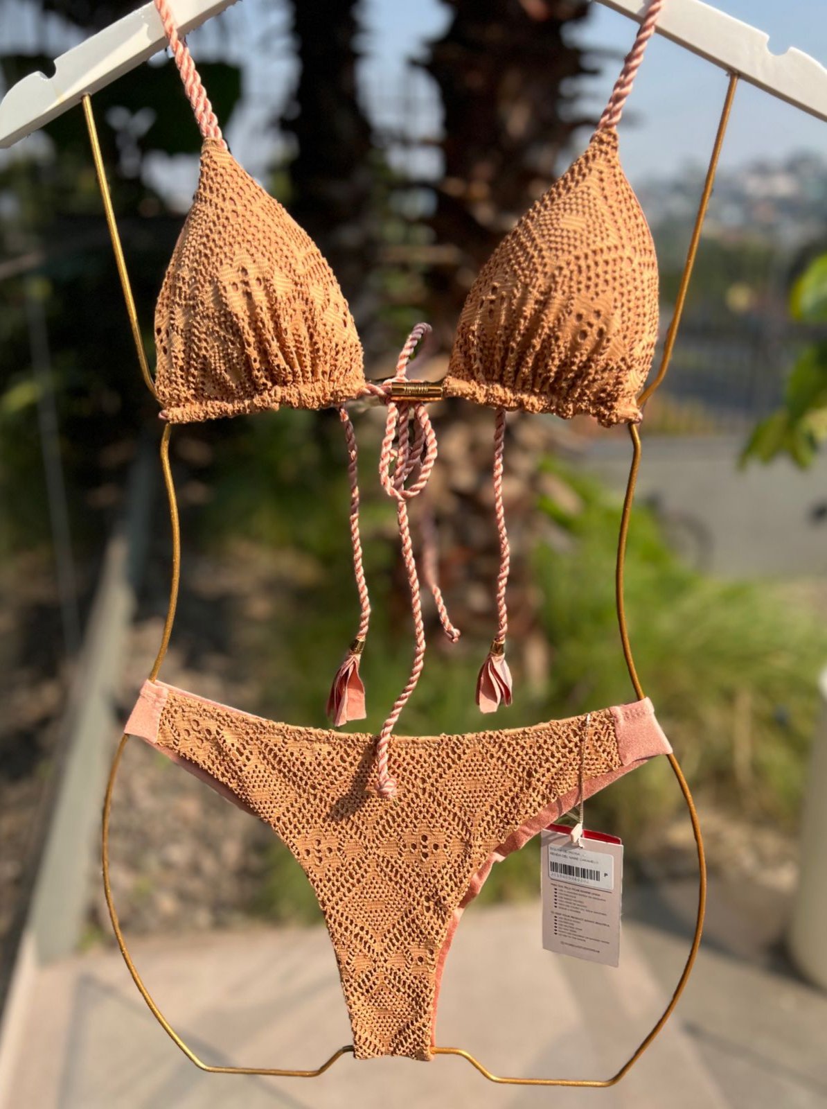 Biquíni Fiorella Georgina Renda Del Mare Caramelo