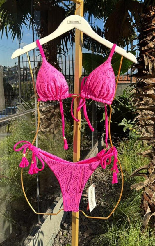 Biquini Fiorella Elloah Renda Pitaya