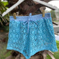 Short Fiorella Coconut Azul Candy