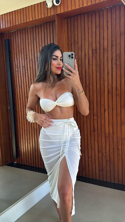 Biquini Positano Off White