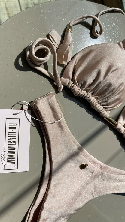 Biquini Mariah Glow Dourado