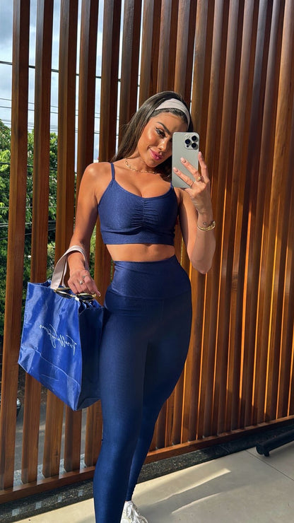 Legging Fiorella Azul Marinho