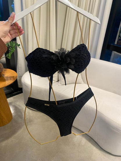 Biquini Arienzo Coconut Preto