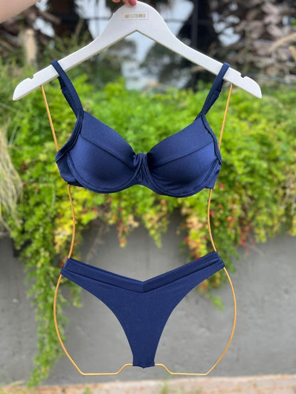 Biquini Marry Glow Azul Marinho