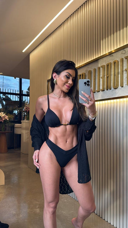 Biquini Genova Colméia Preto