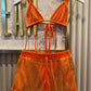 Shorts Sereia Laranja