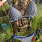 Biquini Elloah Tricot Cartagena Azul Marinho