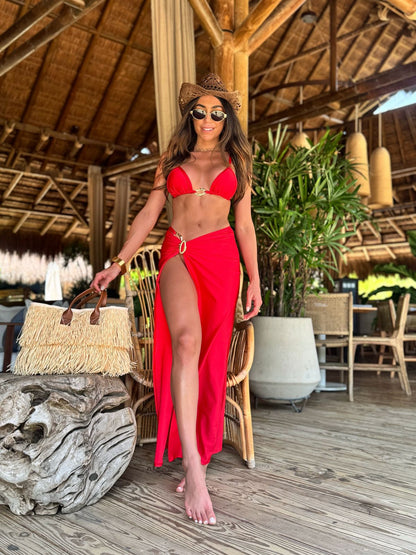 Saia Makani Glow Vermelha