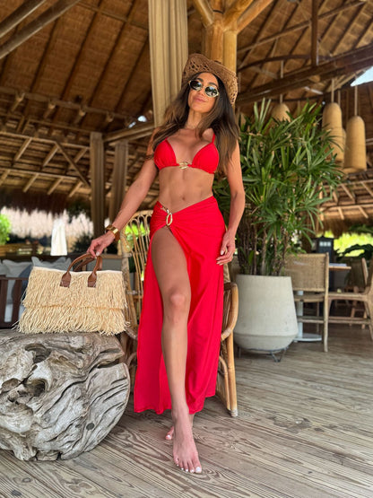 Biquini Makani Glow Vermelho