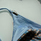 Biquini Elloah Tricot Cartagena Azul Candy